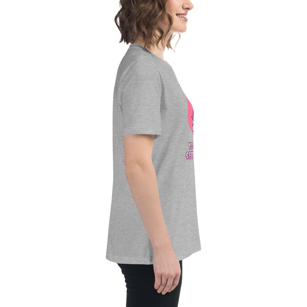 Otter Get Checked - Breast Cancer Awareness - Women's Relaxed T-Shirt