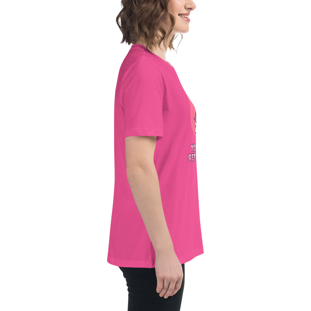 Otter Get Checked - Breast Cancer Awareness - Women's Relaxed T-Shirt