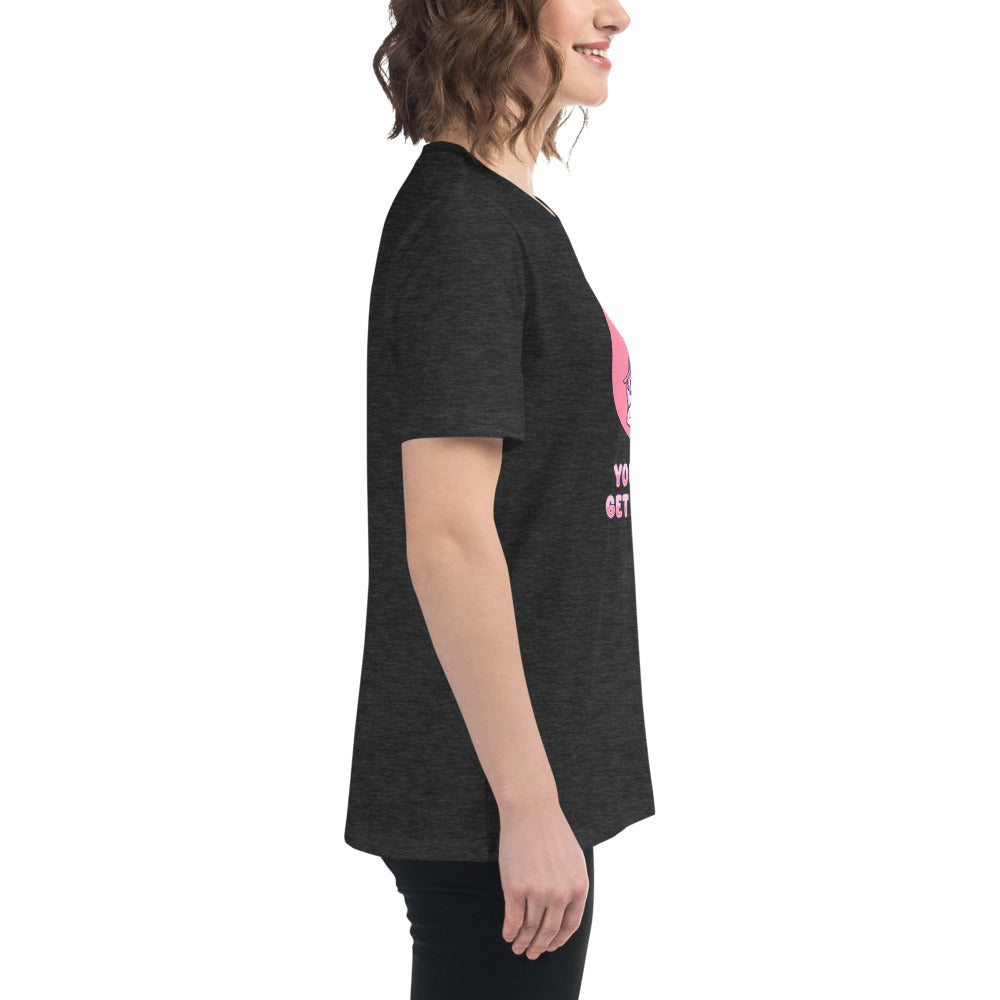 Otter Get Checked - Breast Cancer Awareness - Women's Relaxed T-Shirt