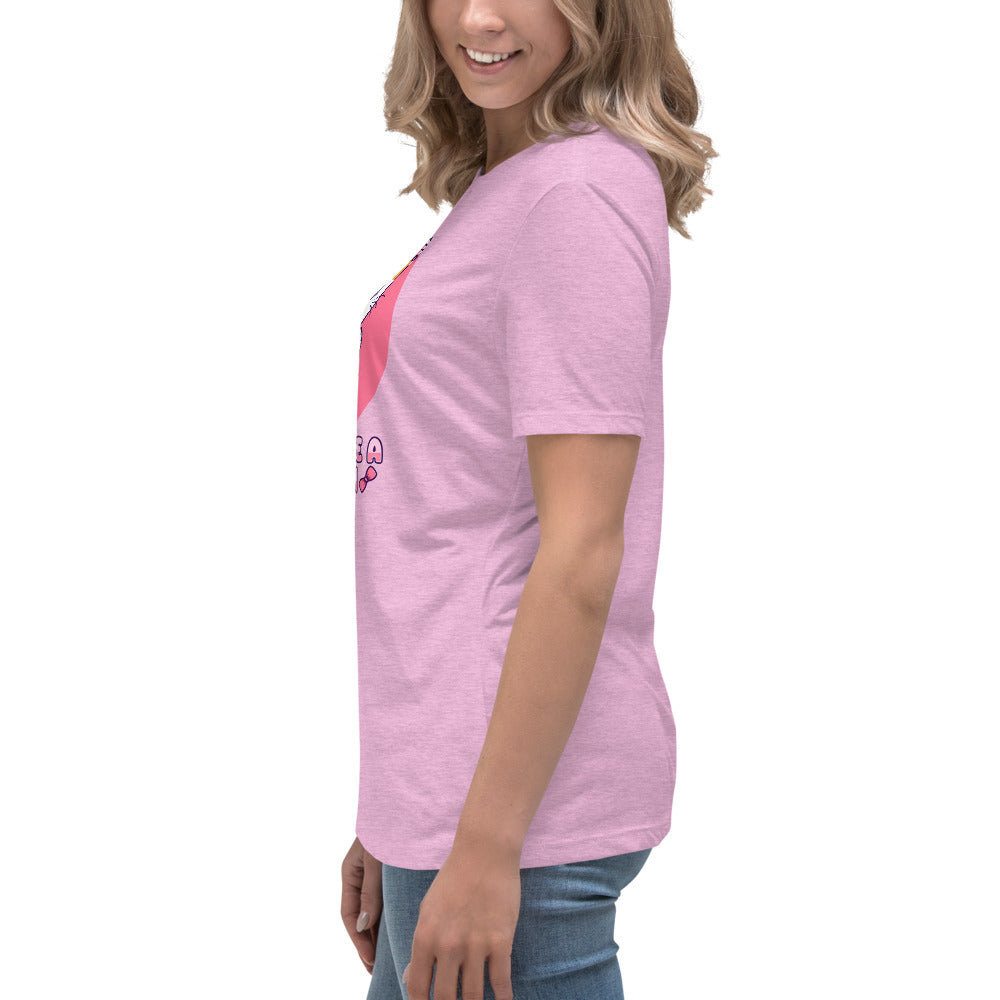 Fight Like a Kitten - Breast Cancer Awareness - Women's Relaxed T-Shirt