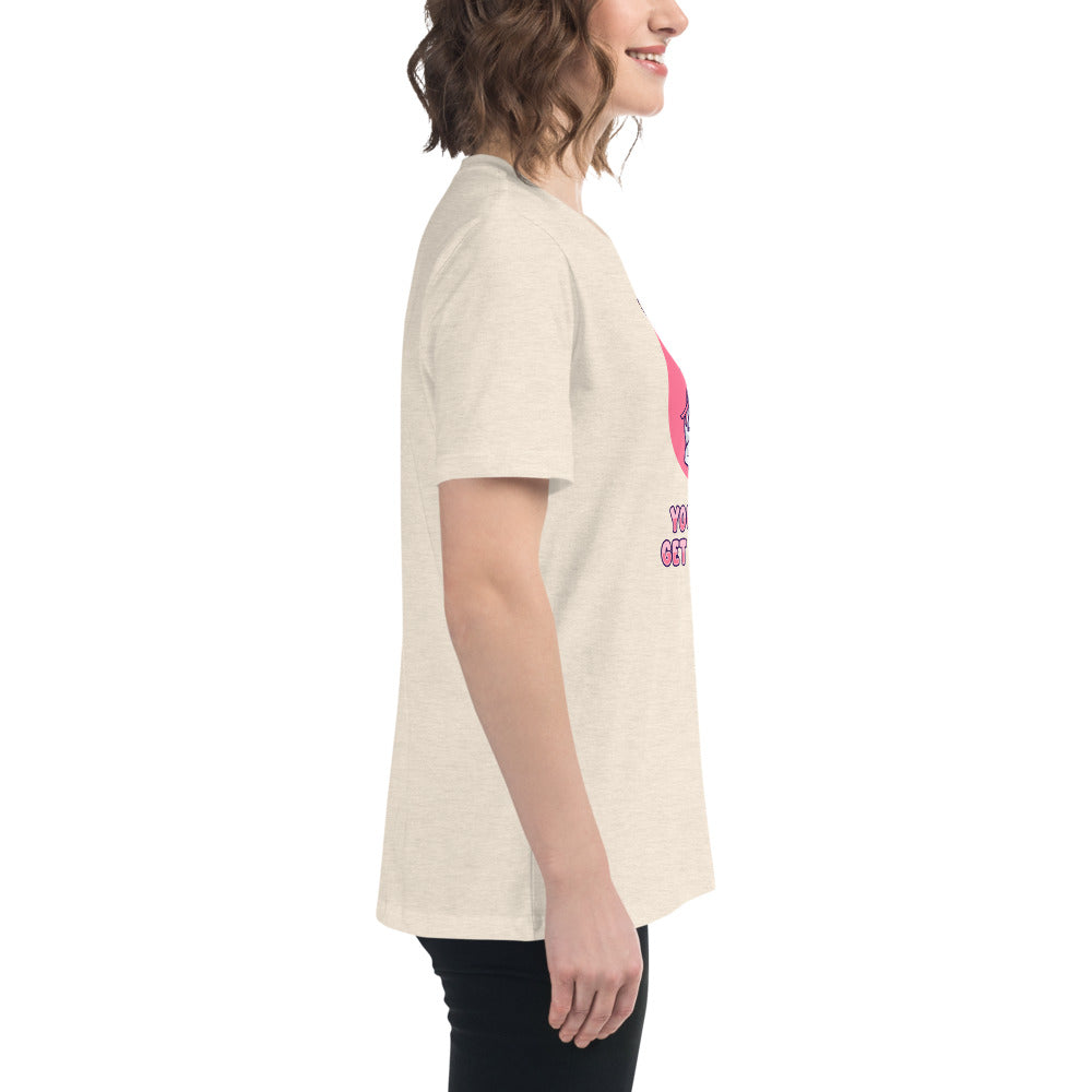 Otter Get Checked - Breast Cancer Awareness - Women's Relaxed T-Shirt