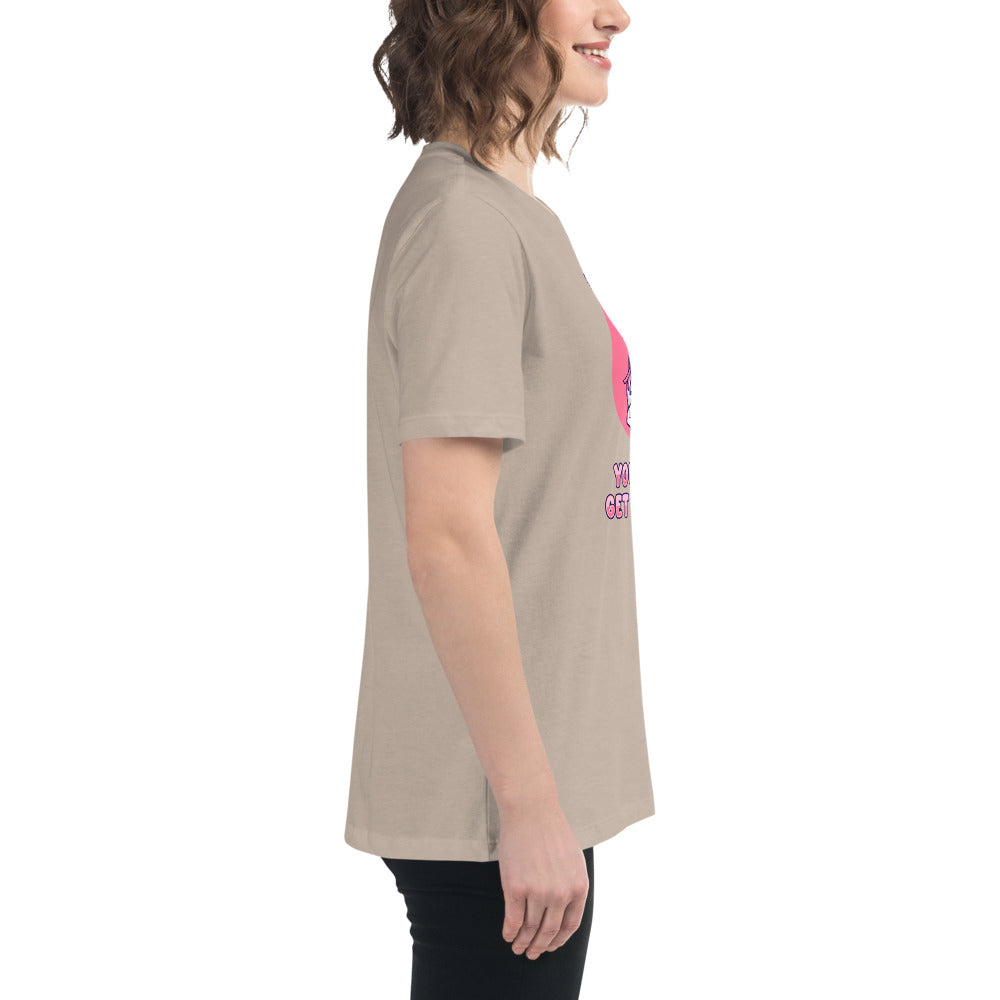 Otter Get Checked - Breast Cancer Awareness - Women's Relaxed T-Shirt