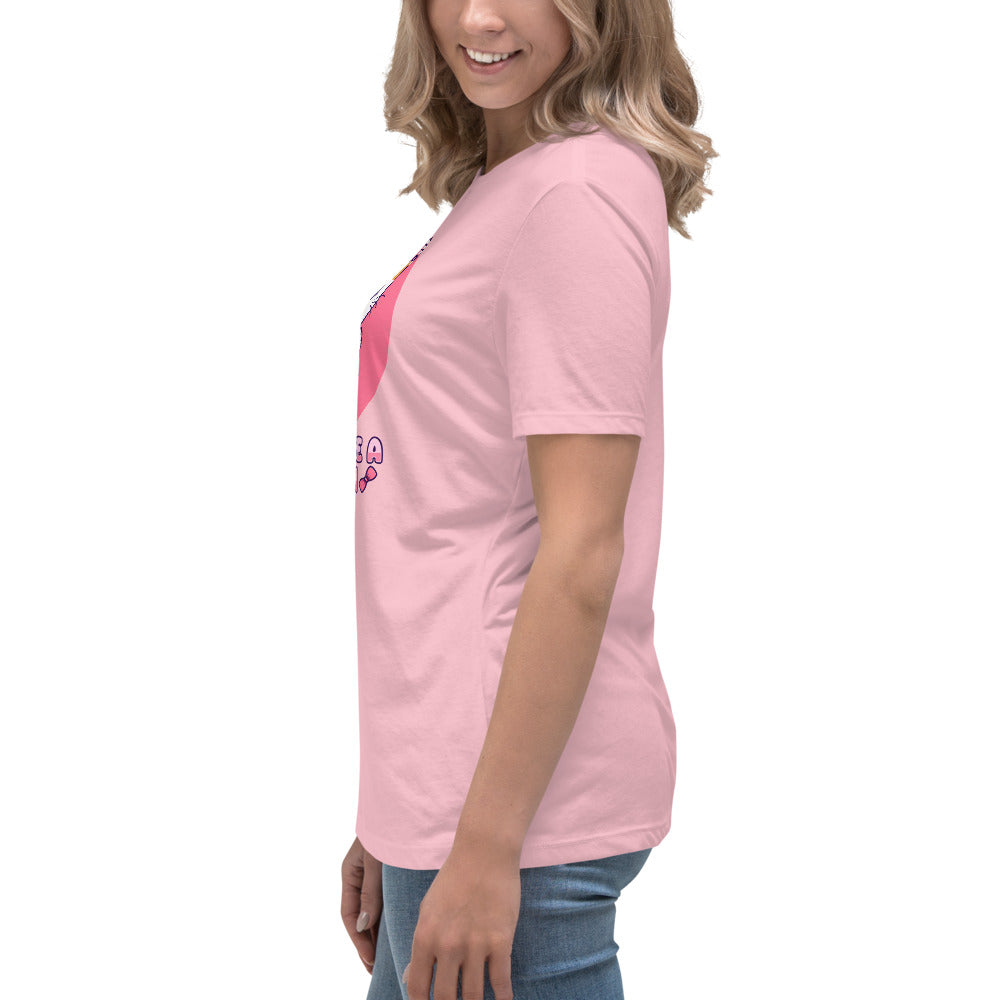 Fight Like a Kitten - Breast Cancer Awareness - Women's Relaxed T-Shirt