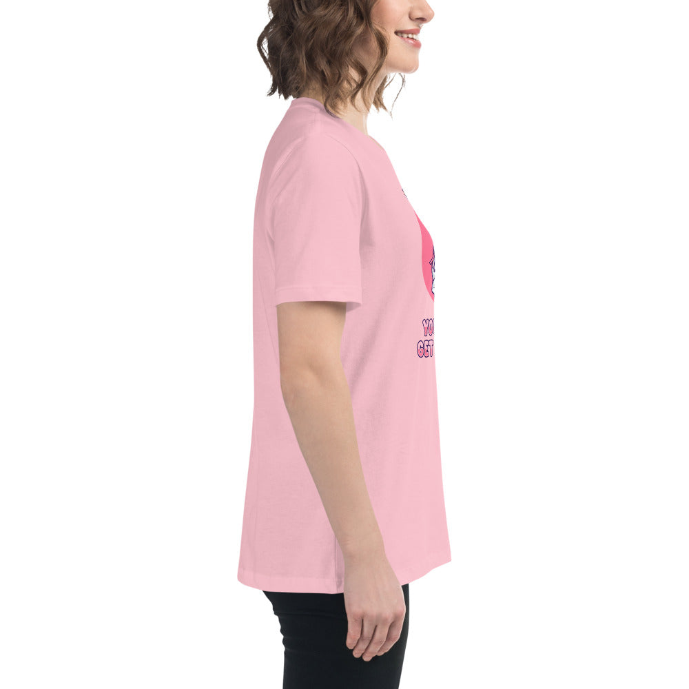 Otter Get Checked - Breast Cancer Awareness - Women's Relaxed T-Shirt